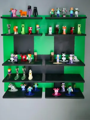 Produktbild von Minecraft-kompatible Figurenausstellung