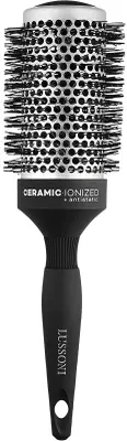 Image de Lussoni Haircare Brush C&S Round Silver Styling 53mm - brosse ronde