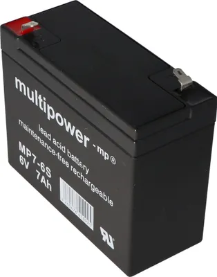 Produktbild von Multipower MP7-6S passend für den Sonnenschein A206/6.5S Akku, jedoch mit etwas anderen Kontakten