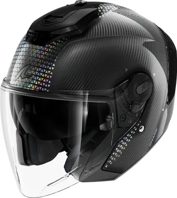 Obrázek produktu pro Shark RS Jet Carbon Ikonik Jet helma, černá/stříbrná, XL (61/62)
