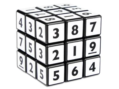 Obrázek produktu pro KupMa Sudoku kostka bílá