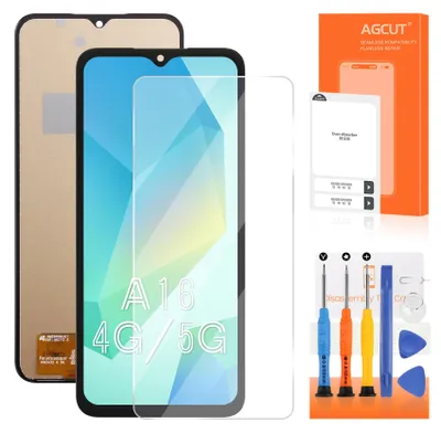 Ersatzdisplay 6,7" Incell LCD für Samsung Galaxy A16 5G, Schwarz, mit Werkzeug