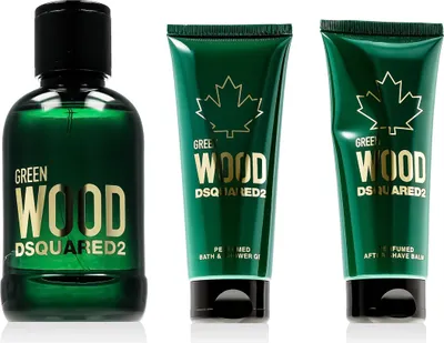 Immagine prodotto di Dsquared2 Green Wood EDT 100 ml + ASB 100 ml + SG 100 ml M
