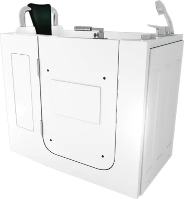 Produktbild von Sitzwanne Whirlpool Badewanne mit Tür S08WP-A-L 68x110cm