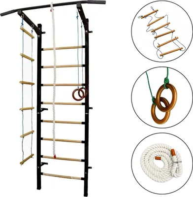Immagine prodotto di Scaletta da ginnastica Sport Child Plus, nera