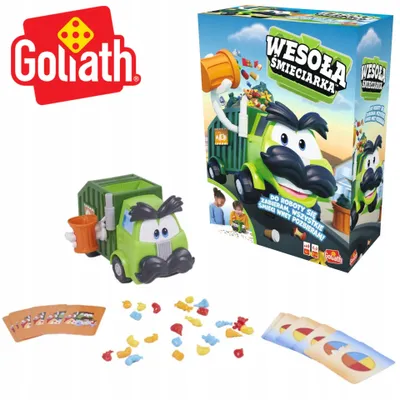 Produktbild von Goliath Games Fröhlicher Müllwagen Lernspiel Familienspiel