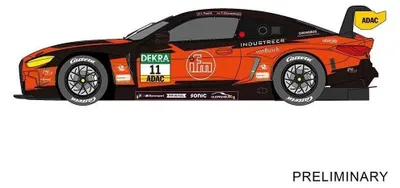 Produktbild von BMW M4 GT3 Slotcar Rennwagen Detailliertes Modell