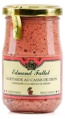 Produktbild von Fallot Moutarde de Dijon Senf mit Cassis aromatisiert 190 ml.
