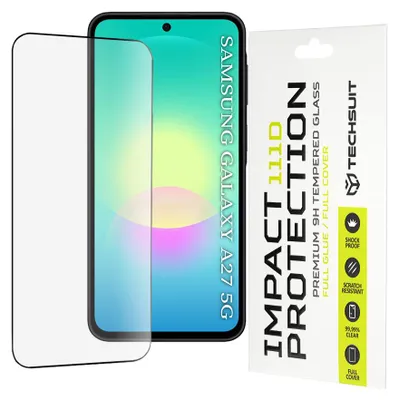 Obrázek produktu pro Techsuit - 111D Full Cover / Full Glue Glass ochranné sklo pro Samsung Galaxy A27 5G - černé