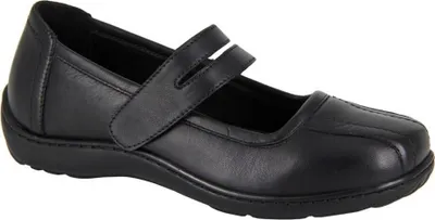 Immagine prodotto di Mod Comfys - Scarpe da donna con cinturino "Softie", pelle DF2250 (39,5 EU) (Nero)