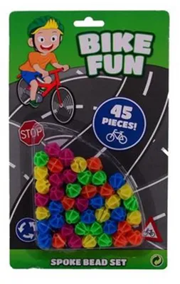 Produktbild von - Johntoy 20602 Fahrradspeichen Perlen bunt 36 Stück