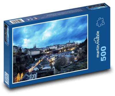 Obrázek produktu pro martinpuzzle - Puzzle 500 - Lucemburg - město