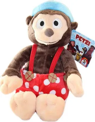 Image de Petzi et ses amis, Petzi, figurine en peluche