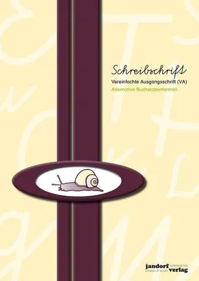 Obrázek produktu pro Schreibschrift (VA) - alternative Buchstabenformen - Vereinfachte Ausgangsschrift