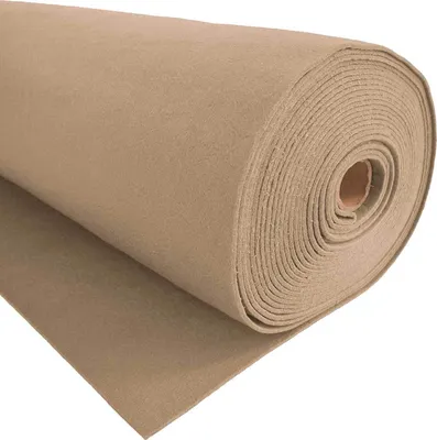 Bastelfilz 1m Meterware Filz 90cm x 1,5mm Dekofilz Taschenfilz Filzstoff 39 Farben hellbeige