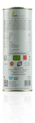 Produktbild von CRETANTHOS® 02533 - Organic Olivenöl EVOO 500ml Dose von Kreta
