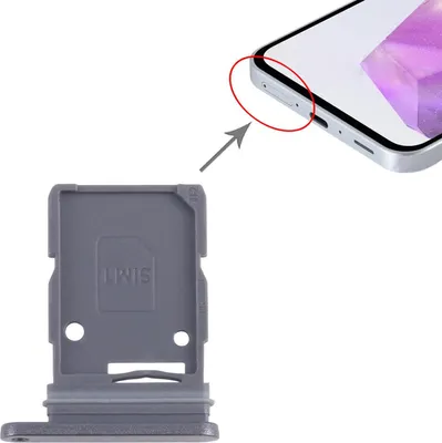 Image de Pour Samsung Galaxy A36 SM-A366B Porte-carte SIM Pièce de rechange Noir
