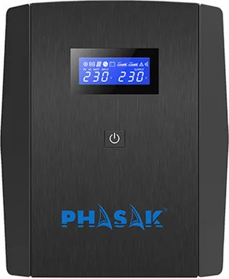 Produktbild von Phasak Sirius, Line-Interaktiv, 2,26 kVA, 1320 W, Pseudo sine, 162 V, 290 V