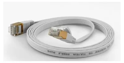 Obrázok produktu pre Wantec 7001 Sieťový kábel biely 0,1 m Cat6 F/FTP (FFTP)
