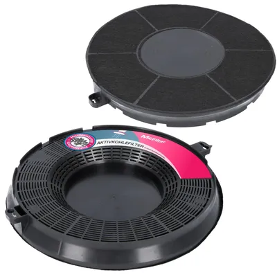 Produktbild von McFilter 2 Aktivkohlefilter passend für AEG Elica Type 48 Whirlpool IKEA