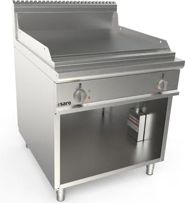 Obrázek produktu pro Saro elektrická grilovací deska 800Mm široká Stojan hladký model Lq / Ftg4Bal