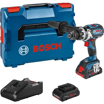 Produktbild von Bosch Akku-Schlagbohrschrauber GSB 18V-110 C, 2 x Akku ProCORE18V, Schnellladegerät