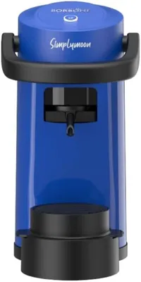 Immagine prodotto di Caffè Borbone Simplymoon, macchina per caffè a cialde, 0,9 l, cialde, 650 W, nero, blu