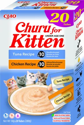 Produktbild von Inaba Cat Churu Kitten Variety 20X14G (280G) Eu135