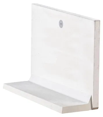 Produktbild von L-Steine L-STEIN SICHTBETON GRAU 80/100/40/5 CM