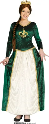 A woman is posing in a princess costume.