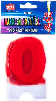 Produktbild von Geburtstagsfiguren für die Brunnenparty 0-9