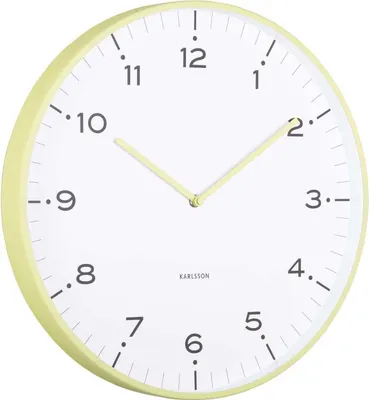 Produktbild von Karlsson - Wanduhr Zirkusringe - Matchagrün - Ø40cm