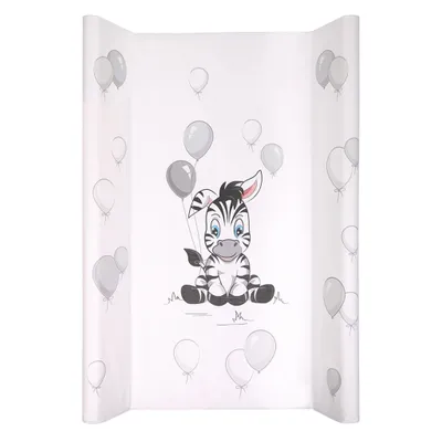 Obrázok produktu pre Prebaľovacia podložka New Baby Zebra biela 80x50