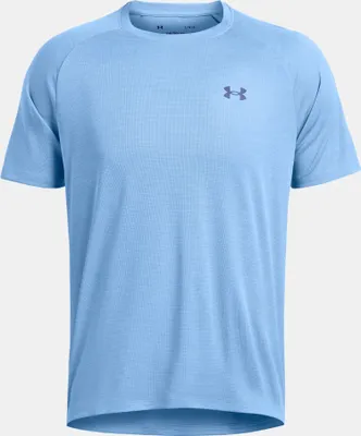 Image de Under Armour T-shirt Tech structuré, bleu L