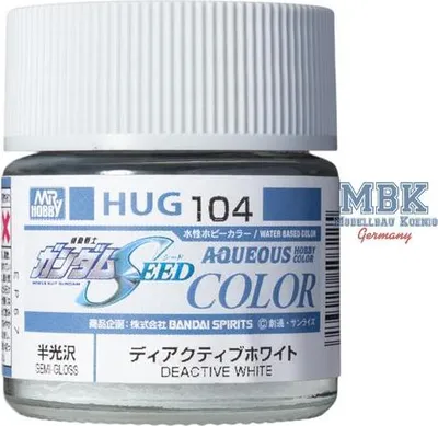 Obrázek produktu pro GUNZE GSHUG104 Vodní barva Gundam Color Deactive White