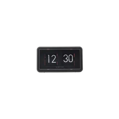 Productafbeelding van NeXtime - 5228OR - Wandklok - 18x10cm - orange - Flip Clock