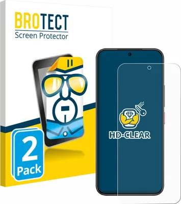 Produktbild von 2x Für Nubia Air Schutzfolie BROTECT Displayschutz Display Schutz Folie Klar Transparent