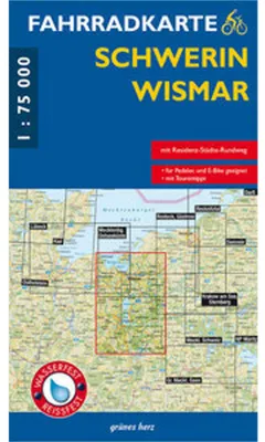 Image de Carte cycliste Schwerin - Wismar 1:75 000