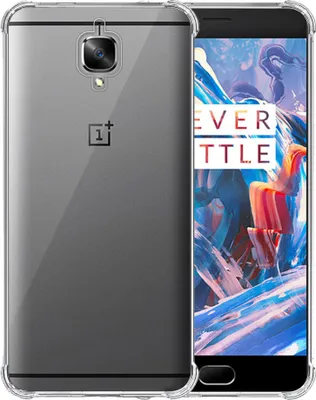 Obrázek produktu pro Pouzdro na telefon vhodné pro OnePlus 3T Transparent - nárazuvzdorné silikonové pouzdro TPU s nárazníkem Transparent - Smartphonics
