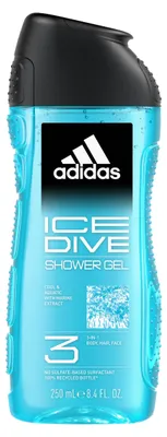 Zdjęcie produktu dla Adidas Ice Dive żel pod prysznic dla mężczyzn, 250ml