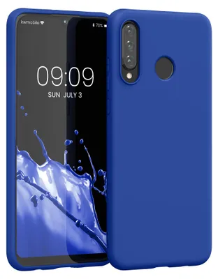 Produktbild von kwmobile Handyhülle für Huawei P30 Lite Hülle - TPU Case - Kabelloses Laden - Schutzhülle Cover in Baltik Blau