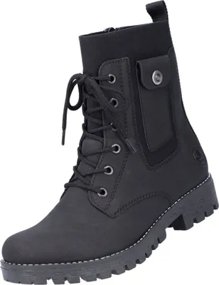 Produktbild von Rieker Damen Winterstiefeletten 4060596915238, 4060596915245, 4060596915252, 4060596915269, 4060596915276, 4060596915283, 4060596915290, 4060596915306 RIE-78540 schwarz 40
