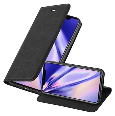 Image de Cadorabo Housse pour Apple iPhone XR Housse de protection en noir Etui pour téléphone portable Case Cover Fermeture magnétique