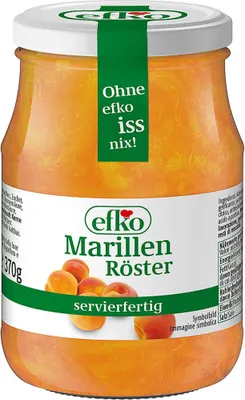 Produktbild von efko Marillen Röster 370g