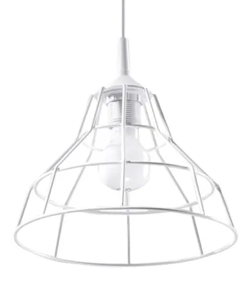 Produktbild von Hängeleuchte ANATA weiß 1xE27 15W Stahl 95x25x25cm Sollux Lighting