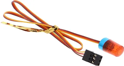 Produktbild von Rundumleuchte, Warnleuchte - RC 5V, Arduino kompatibel Ausführung: 9x15 mm - Rot