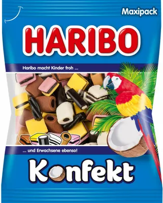 Produktbild von HARIBO Lakritz Konfekt 10028302 500g