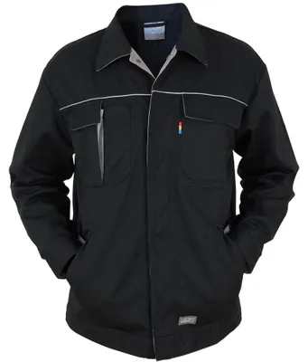 Productafbeelding van Carson Contrast - Herenjas, werkmodel LT6193 (107 cm) (Zwart/Grijs)