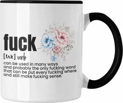 Produktbild von Trendation - Lustige Tasse Erwachsener Humor Geschenk Sarkasmus Ironie Geschenkidee Lustiger Spruch (Schwarz)