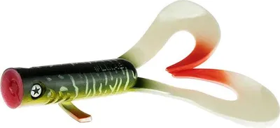 Zdjęcie produktu dla LMAB Drunk Dancer 15,0cm Esox Emil Double Tail Twister